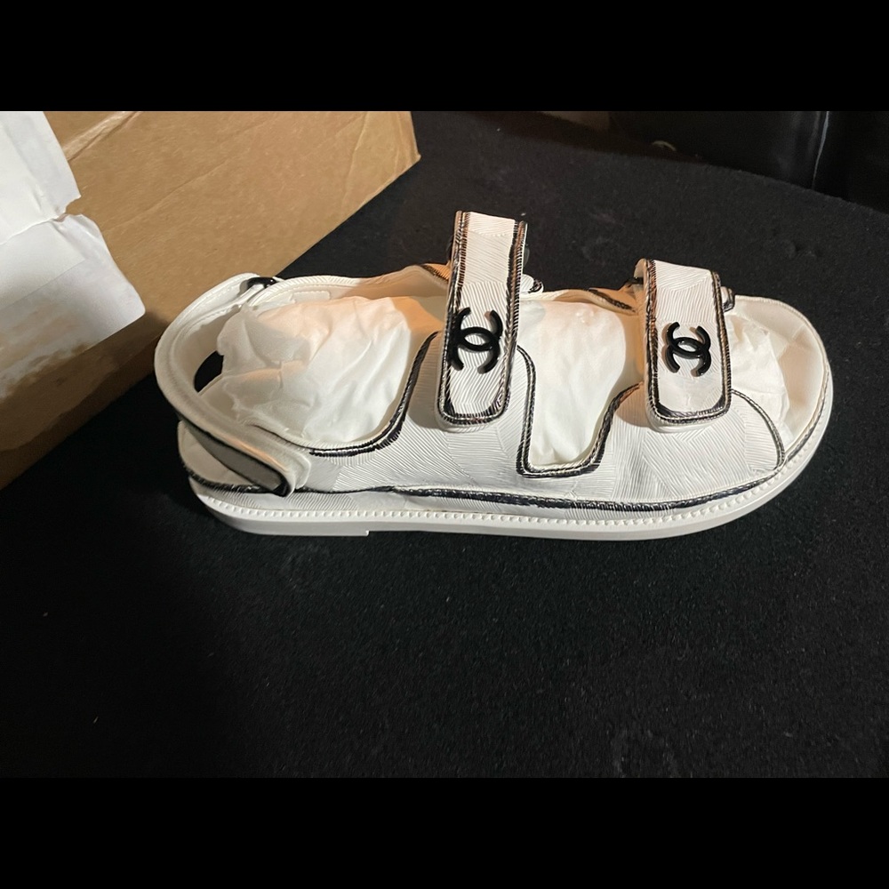 Chanel dad sandals 39.5